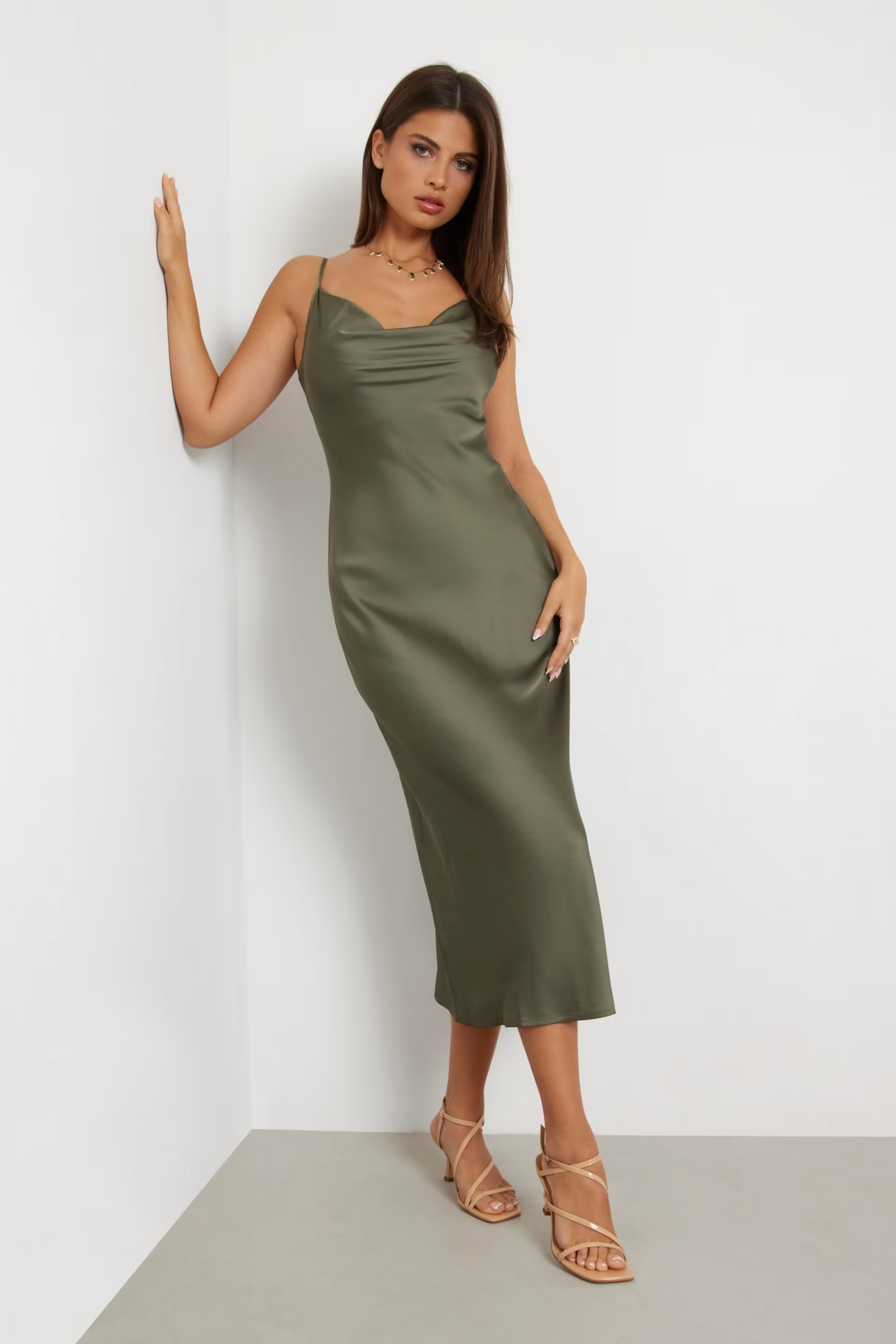 Satin Slip Dress